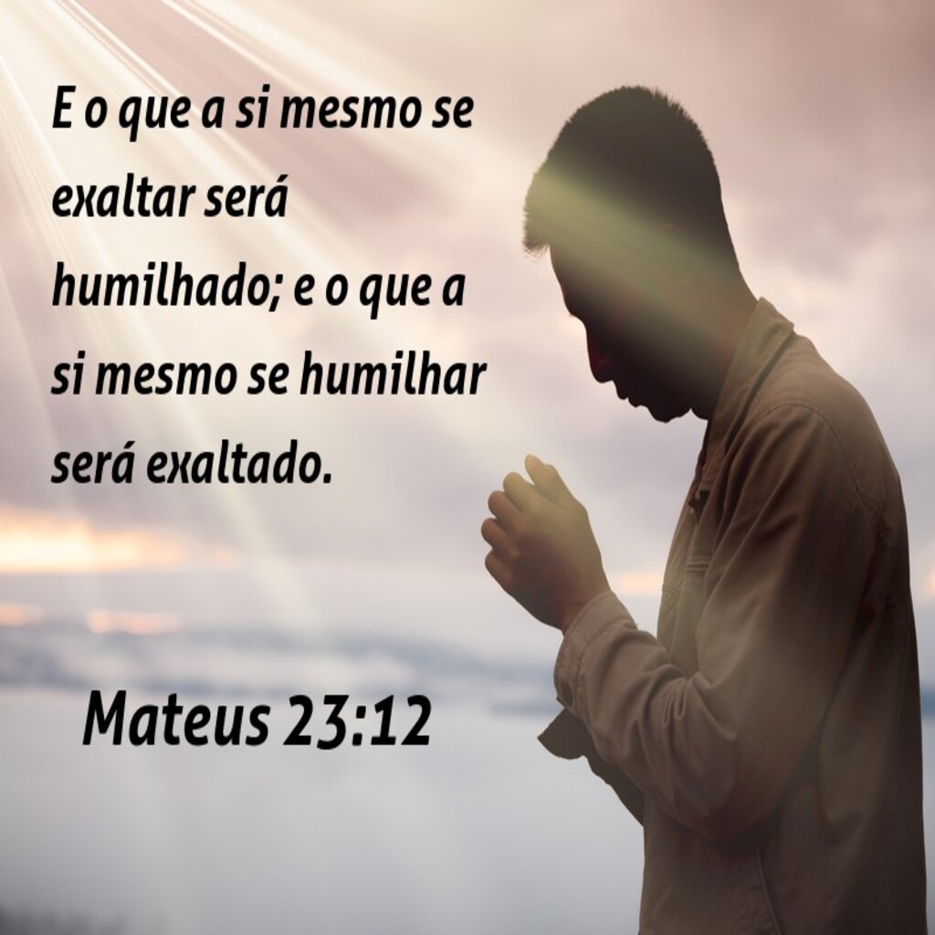 Mateus 23:12 Humilhação (white)